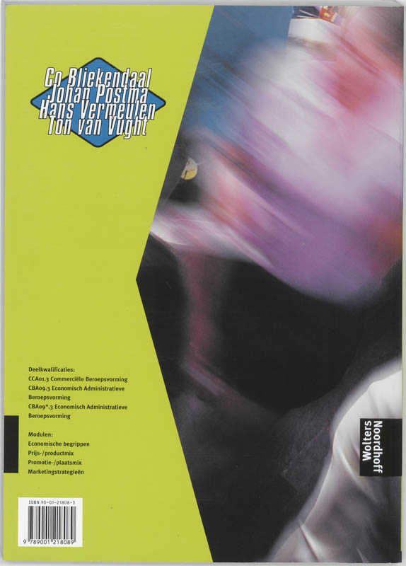 Achterkant van Werkboek
