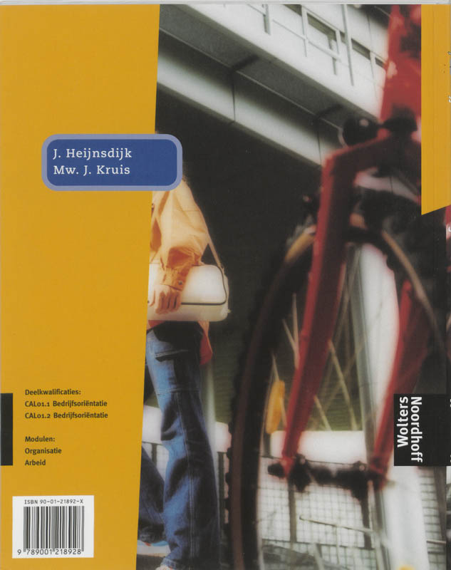 Achterkant van Tekstboek