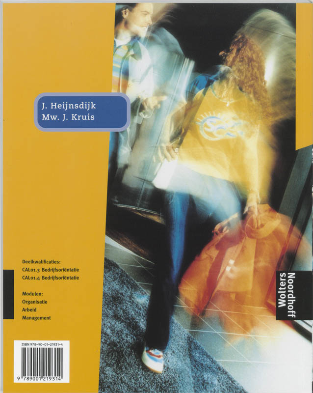 Achterkant van Tekstboek