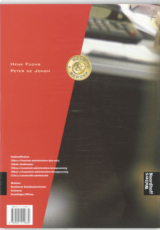 Achterkant van Werkboek