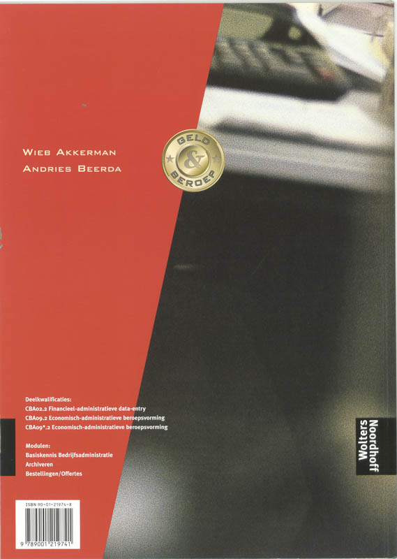 Achterkant van Werkboek