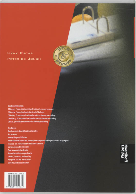 Achterkant van Werkboek