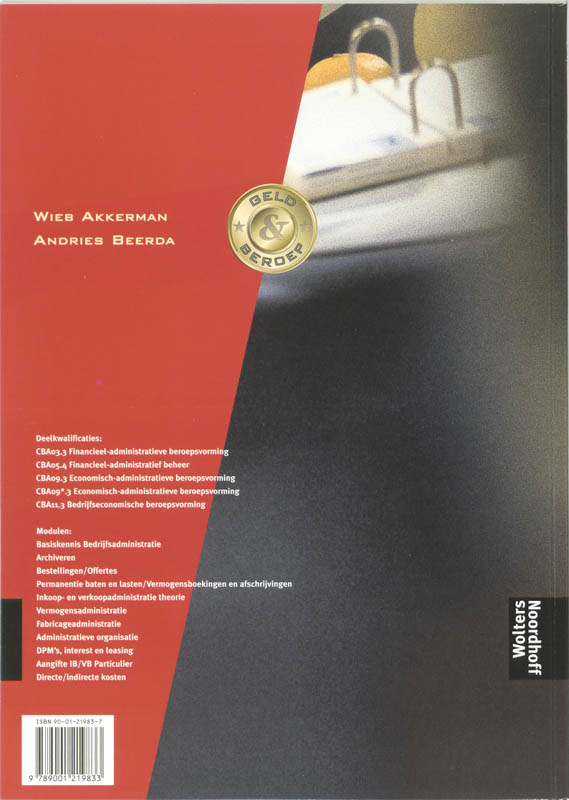 Achterkant van Werkboek