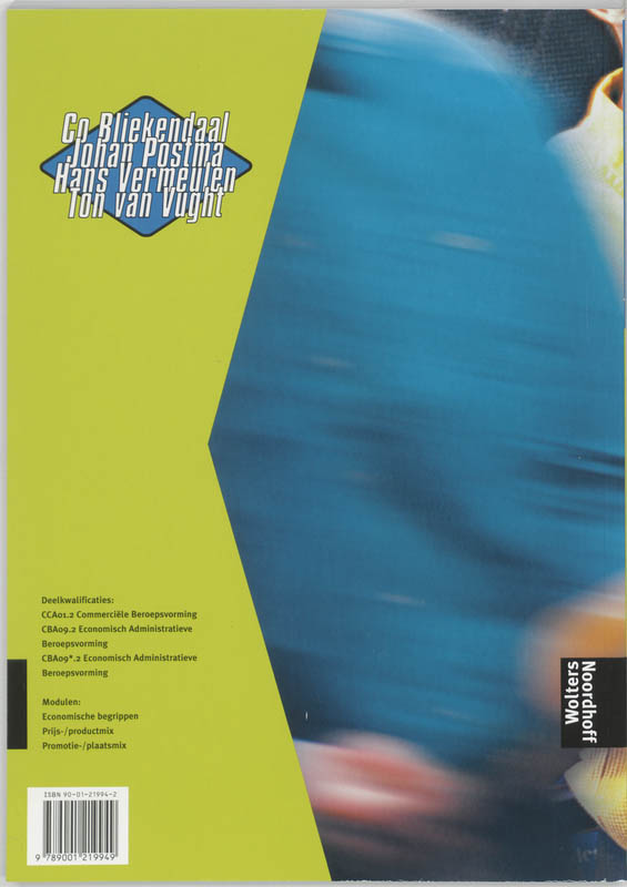 Achterkant van Werkboek