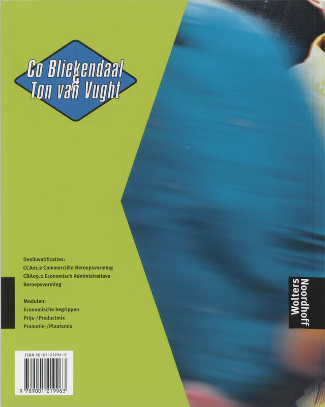 Achterkant van Tekstboek