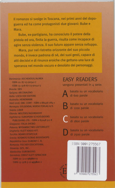 Achterkant van Ragazza di bube