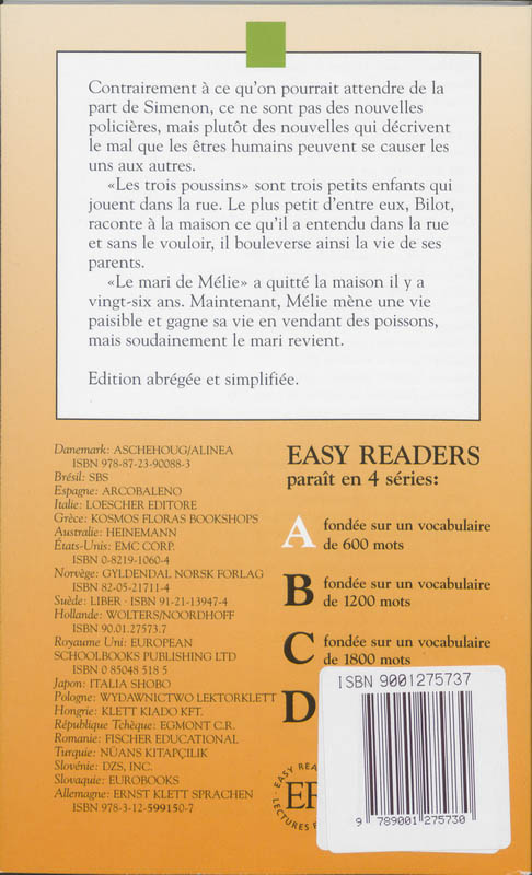 Achterkant van La rue aux trois poussins
