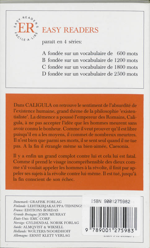 Achterkant van Caligula