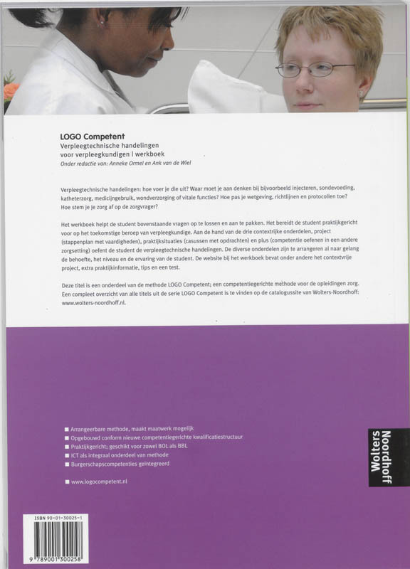 Achterkant van Werkboek