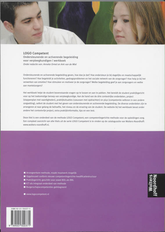 Achterkant van Werkboek