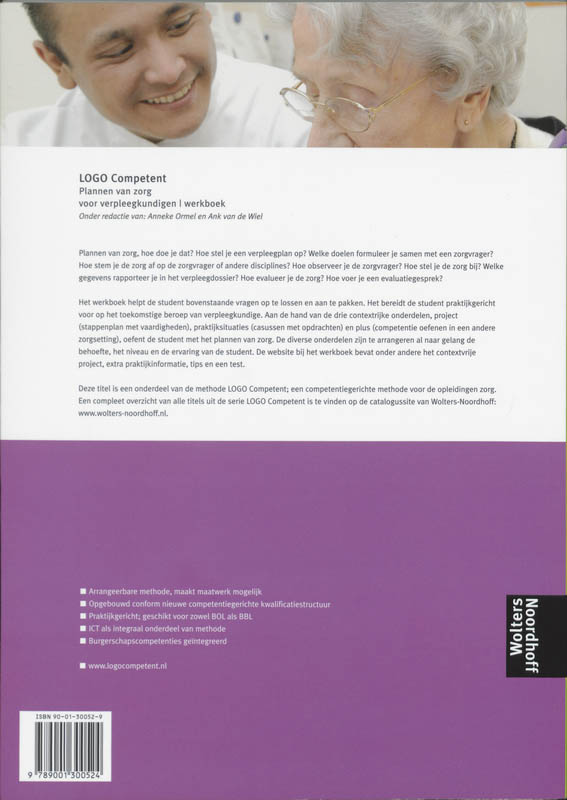 Achterkant van werkboek