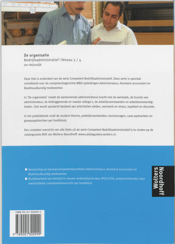 Achterkant van Praktijkboek