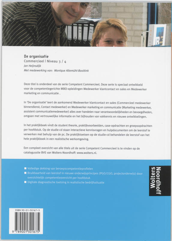 Achterkant van Commercieel