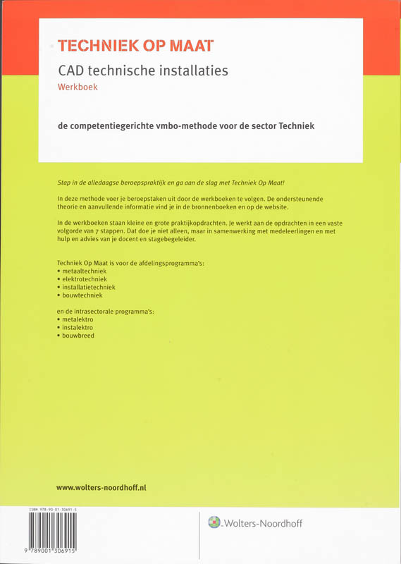 Achterkant van Werkboek