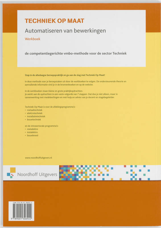 Achterkant van Werkboek