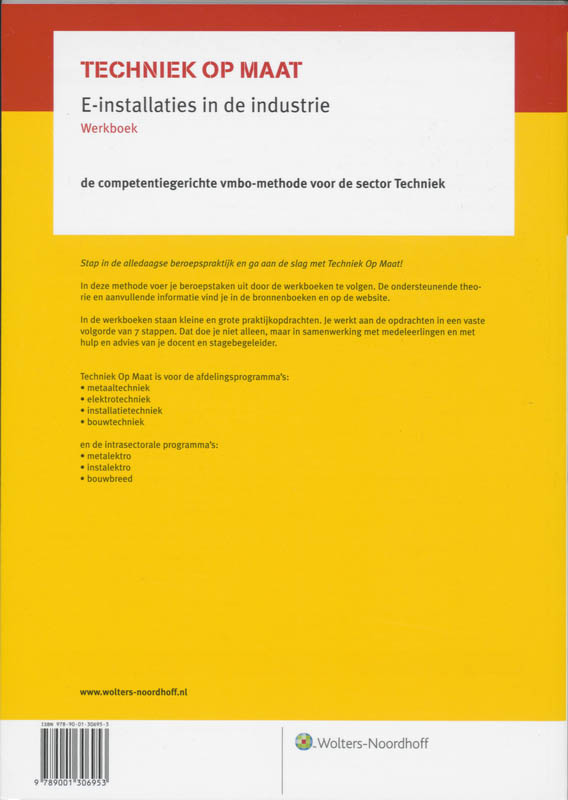 Achterkant van Werkboek