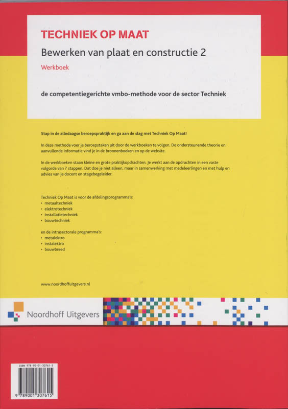 Achterkant van Werkboek