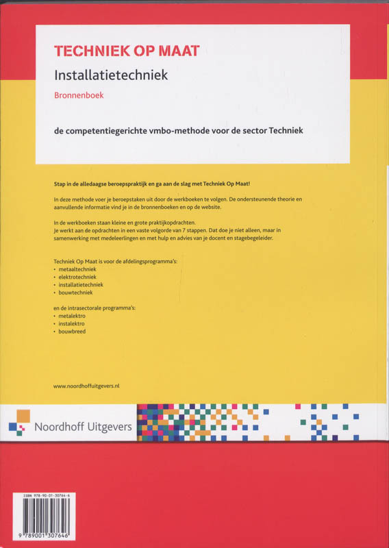 Achterkant van Installatietechniek