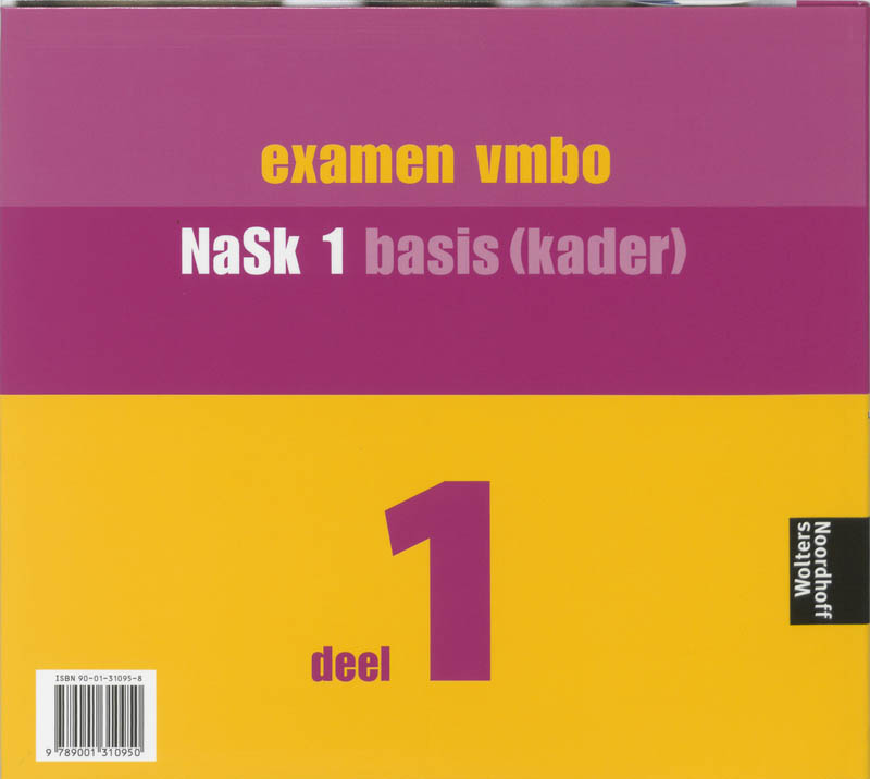 Achterkant van Leerlingenboek