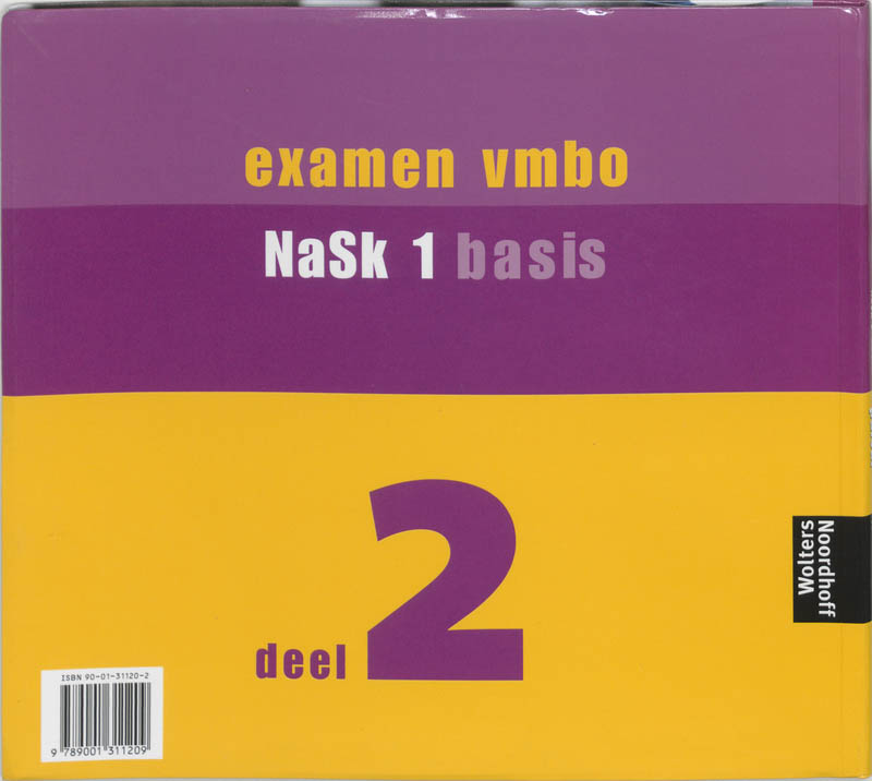 Achterkant van Leerlingenboek