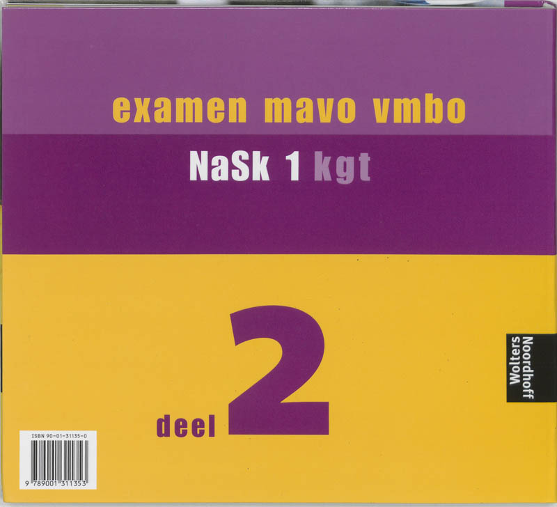 Achterkant van Leerlingenboek