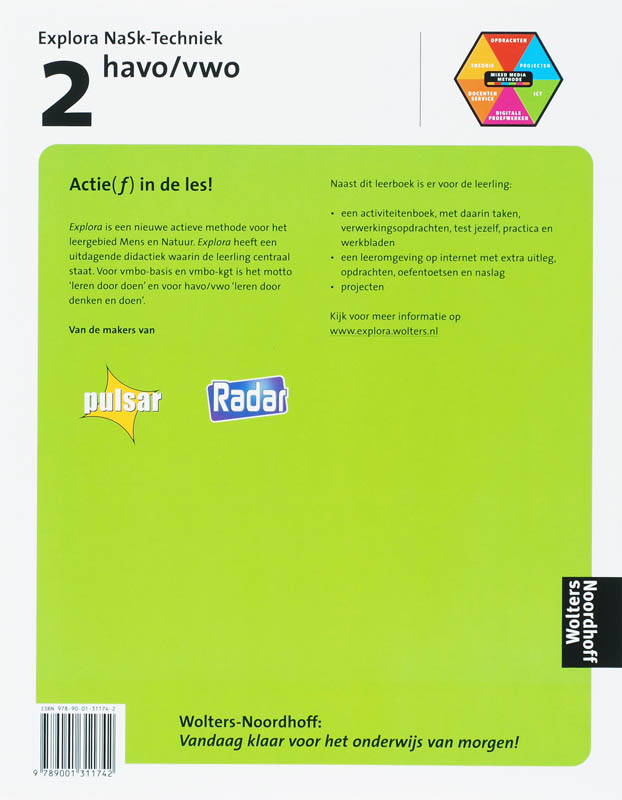 Achterkant van Leerboek nask-techniek