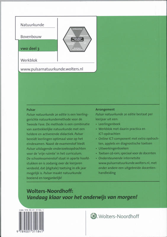 Achterkant van Werkblok