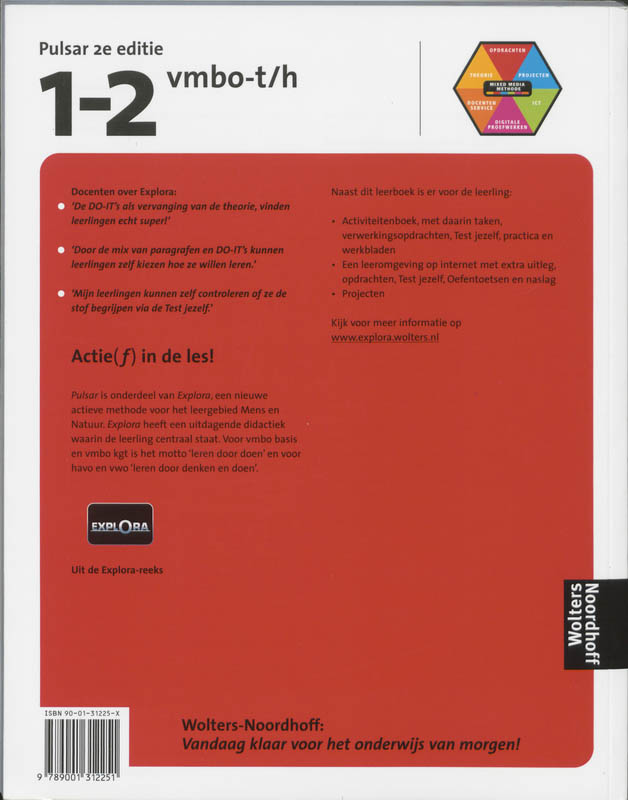 Achterkant van Leerwerkboek