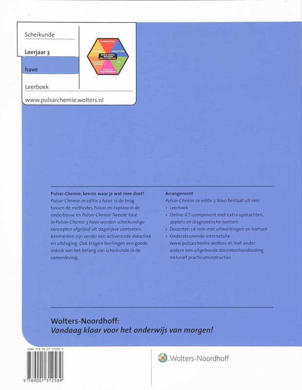Achterkant van Leerboek