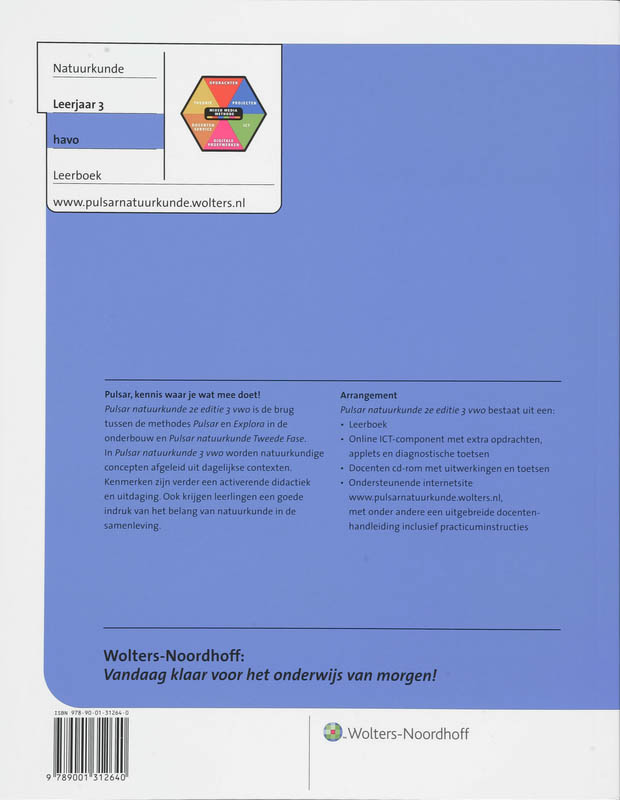Achterkant van 3 Havo