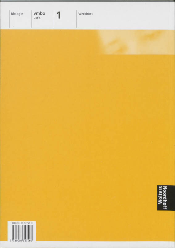 Achterkant van Werkboek