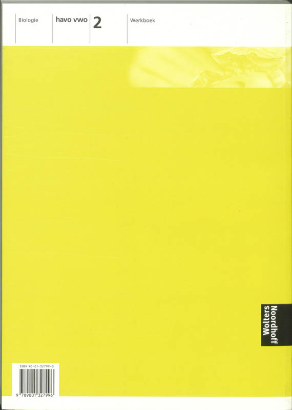 Achterkant van Werkboek