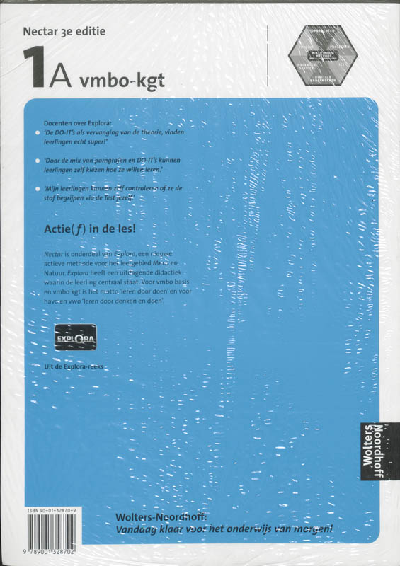 Achterkant van Activiteitenboek