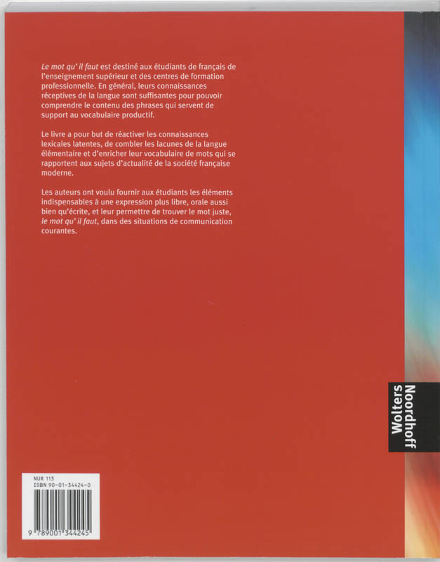 Achterkant van 1