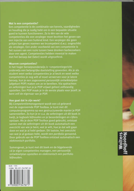 Achterkant van Competentiemanagement