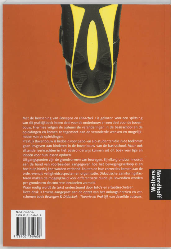 Achterkant van Bewegen & didactiek