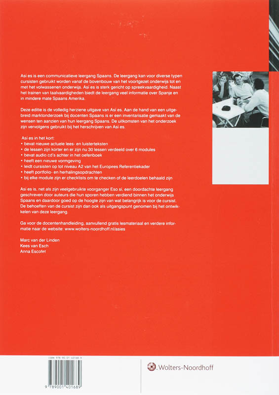 Achterkant van Oefenboek