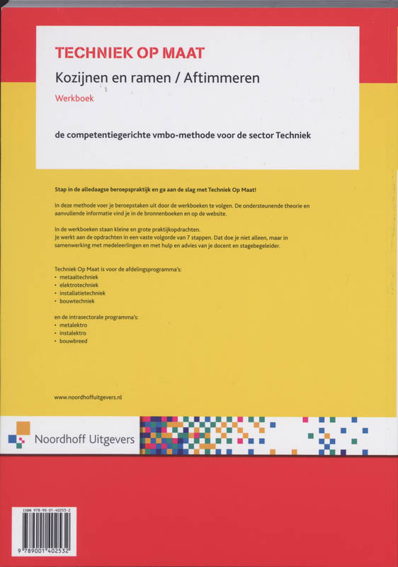 Achterkant van Werkboek