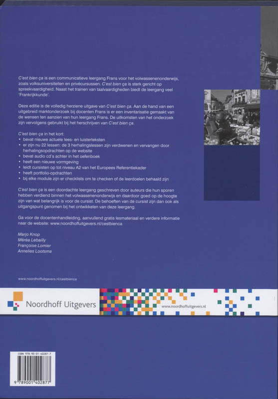 Achterkant van Oefenboek