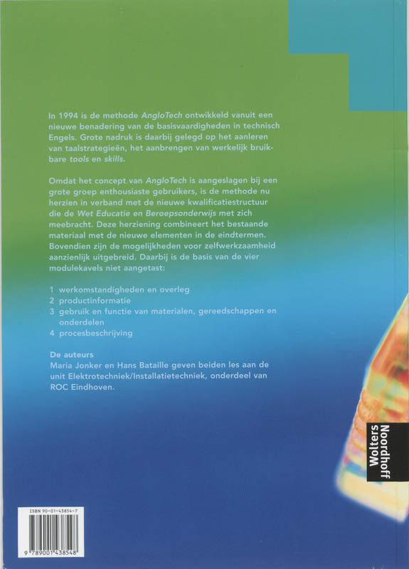 Achterkant van Module 2 product information