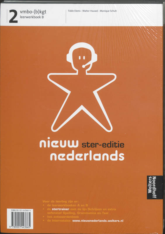 Achterkant van Leerwerkboek