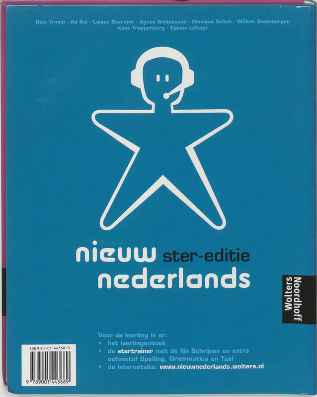 Achterkant van Ster-editie