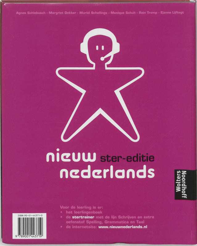 Achterkant van Leerlingenboek