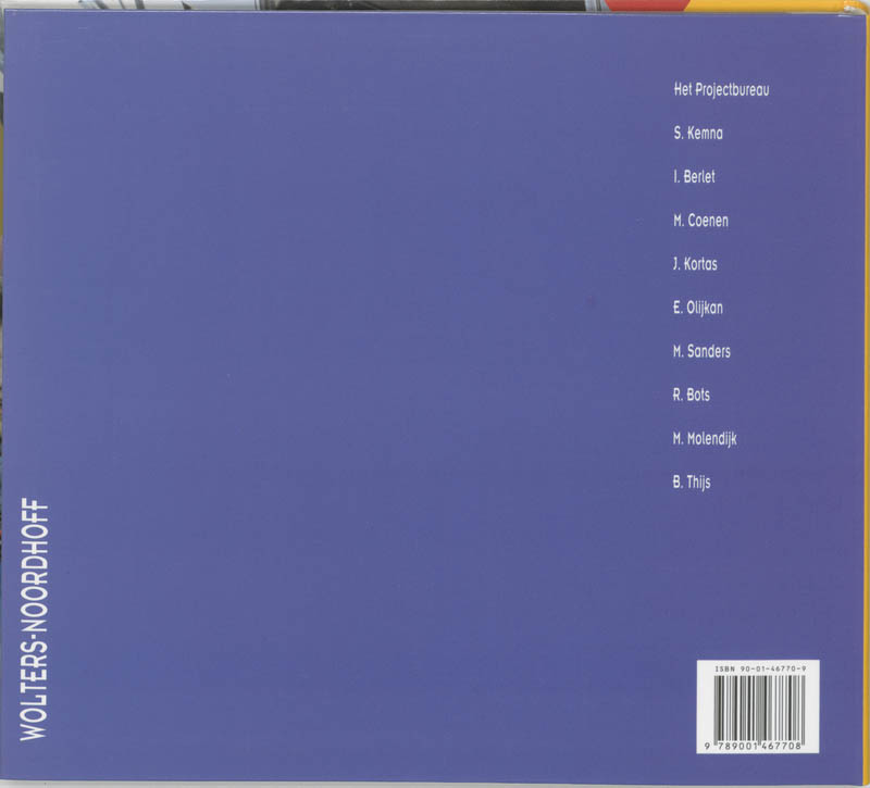 Achterkant van Basisboek