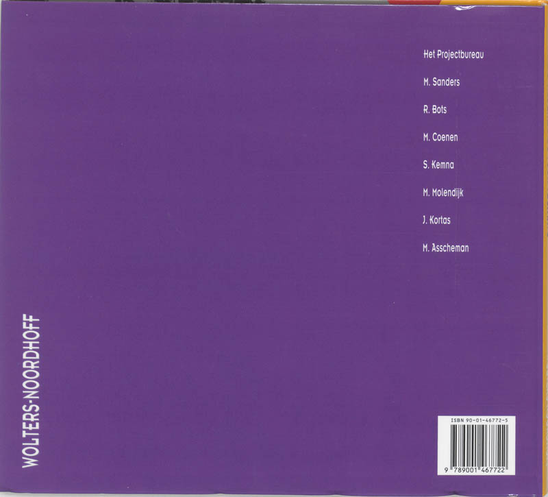 Achterkant van Basisboek