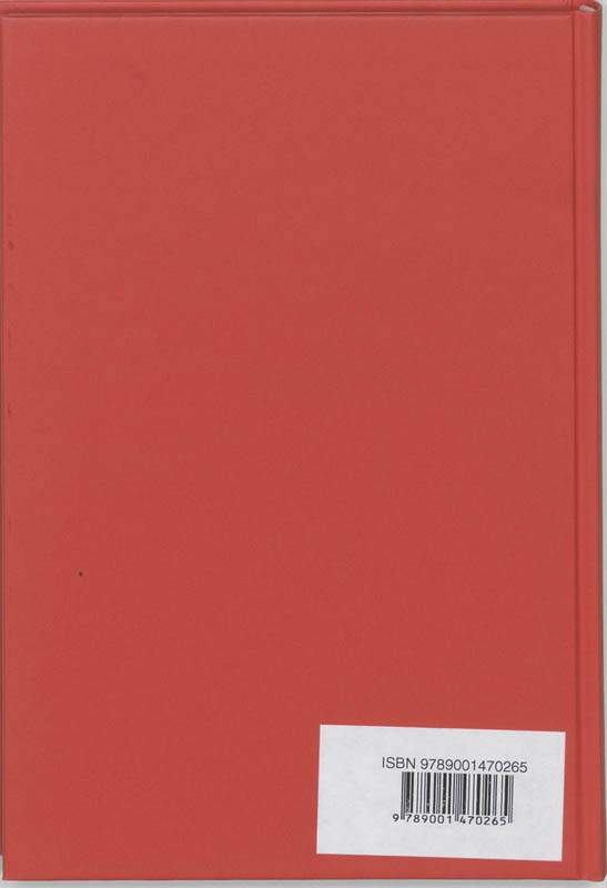 Achterkant van Klasseboek