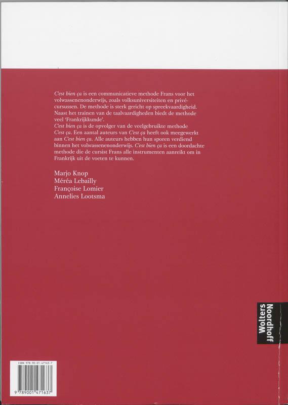Achterkant van Sleutel