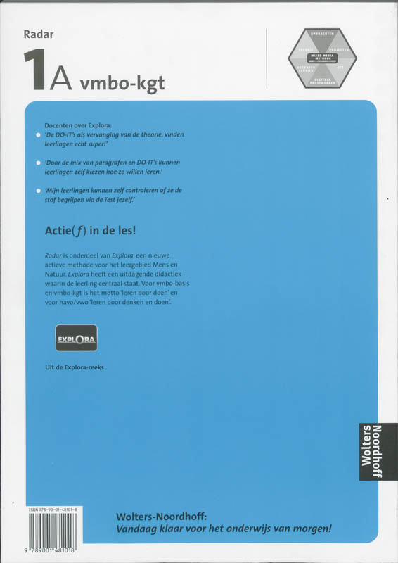 Achterkant van Activiteitenboek techniek