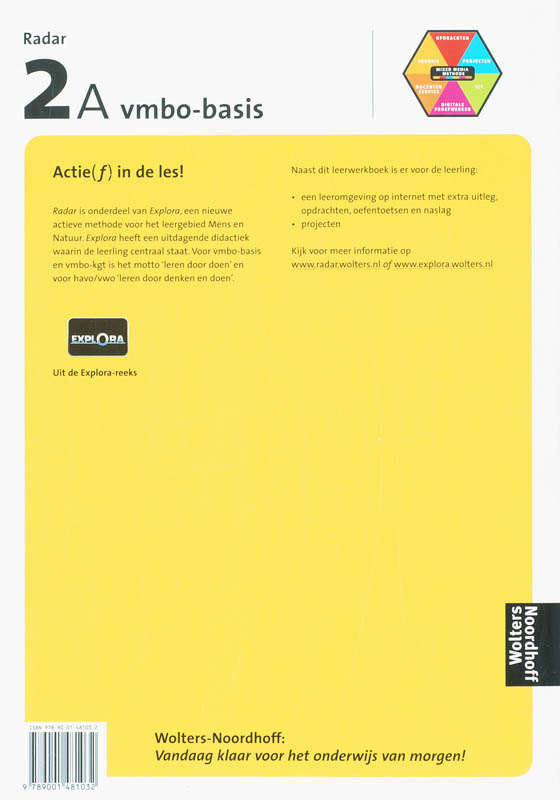 Achterkant van Leerwerkboek