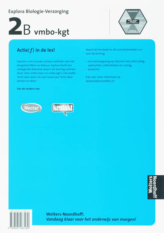 Achterkant van Activiteitenboek